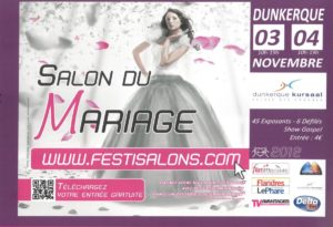 Affiche Salon du Mariage Dunkerque Kursaal 2012