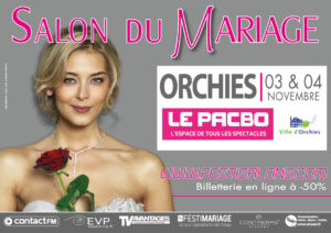 Affiche Salon du Mariage Orchies Le Pacbo 2018