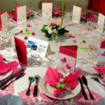 Decoration-Table-Fushia-150x150 Les Fleurs pour la décoration du Mariage