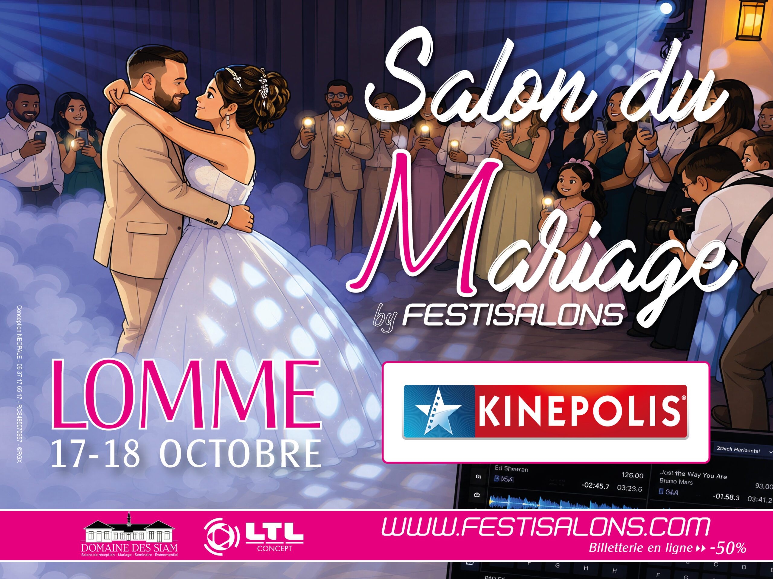 PAYSAGE-SALON-MARIAGE-LILLE-LOMME-FESTISALONS-2026-scaled Salon du Mariage de Lille Métropole Kinepolis