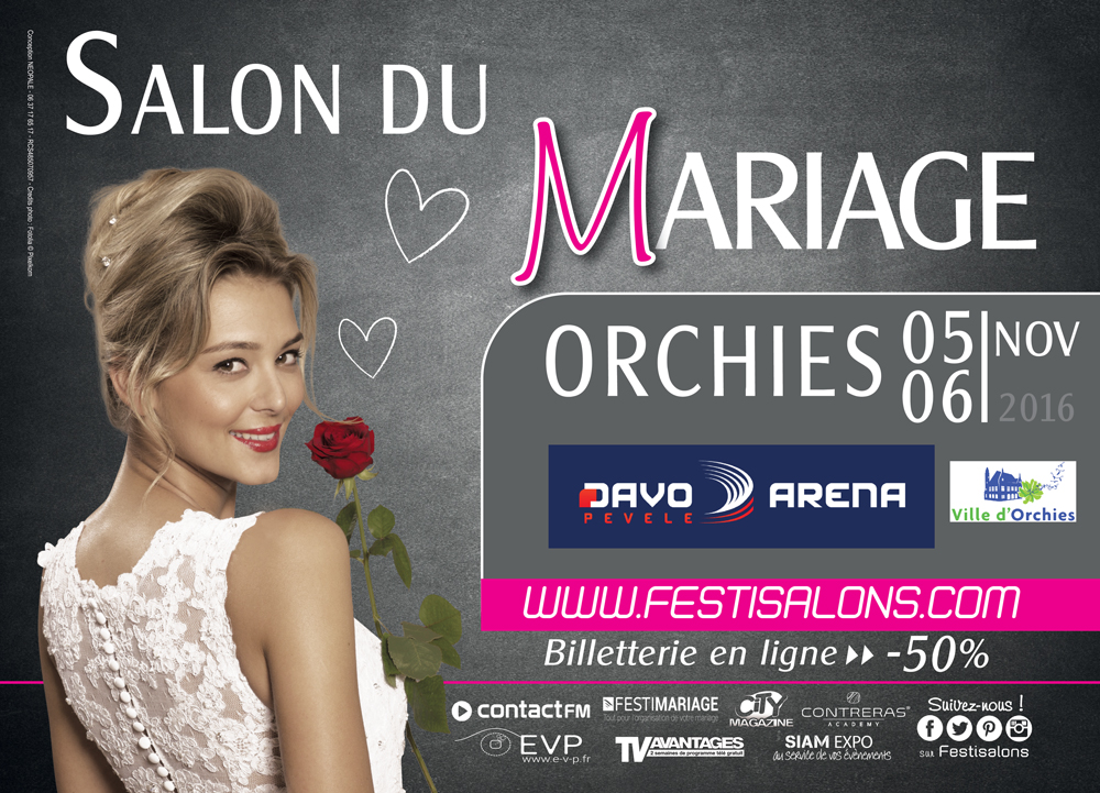 SALON-MARIAGE-ORCHIES-2016-RVB Salon du mariage Orchies Pevele Arena